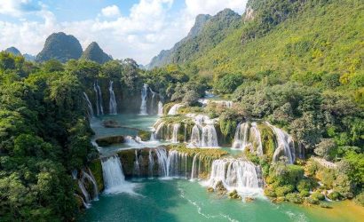 chutes de ban gioc vietnam