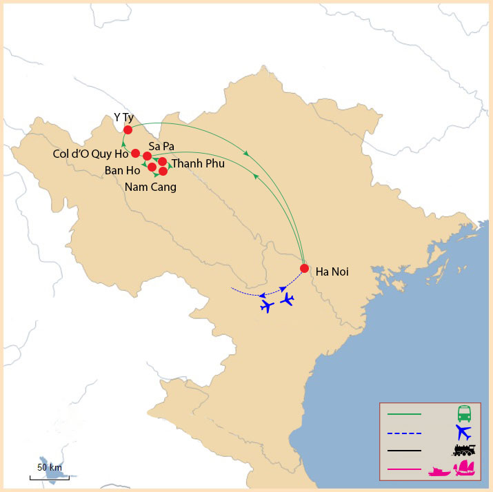 Sapa Confort & Randonnée douce – 7 jours